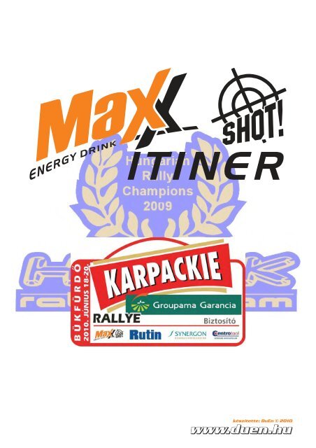DuEn itinere - HADIK Rallye Team