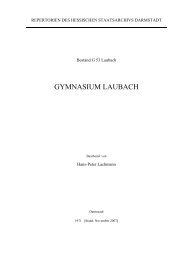GYMNASIUM LAUBACH - Hessen