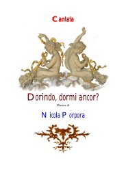 Testo di Dorindo, dormi ancor? - HAENDEL.IT