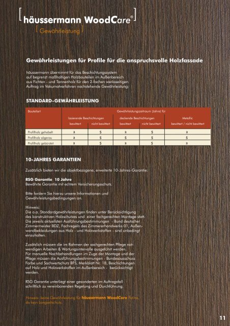 Fassade - Häussermann GmbH & Co.KG