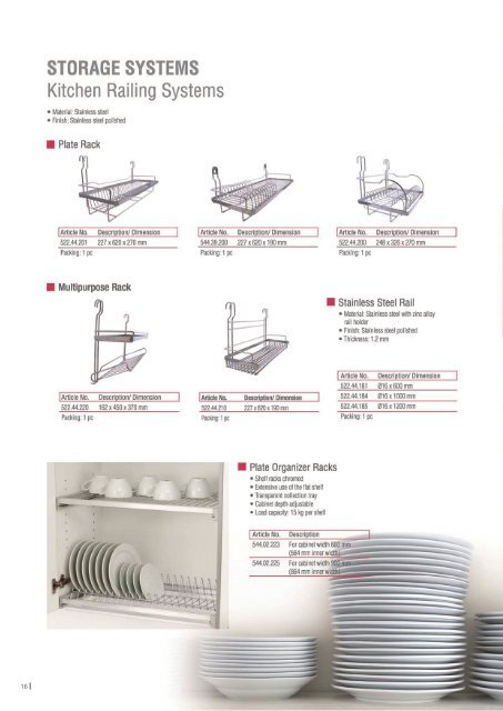 Functionality in your Kitchen 2013 (10.4MB) - Hafele