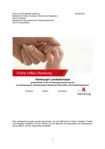 Frühe Hilfen Hamburg - Hamburgische Arbeitsgemeinschaft für ...