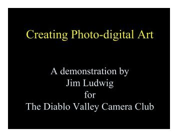 Creating Photo-digital Art