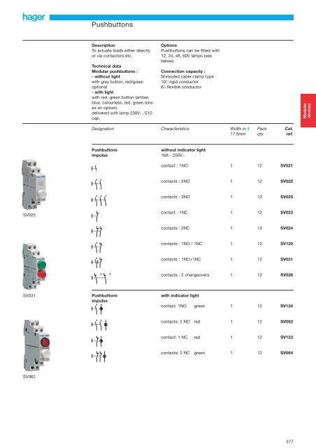 Modular Automation Devices - Hager