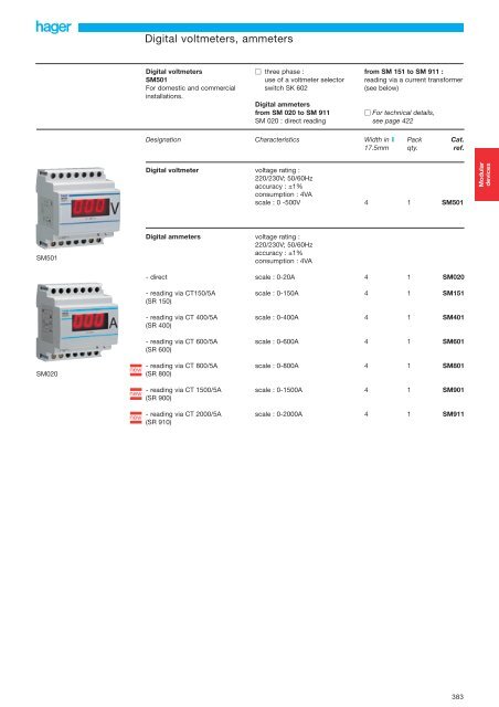 Modular Automation Devices - Hager