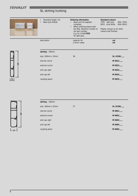 SL Skirting Systems - Hager