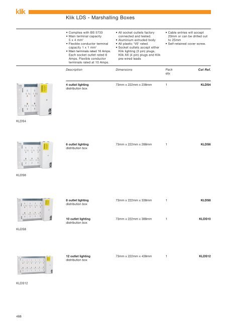 Klik - Secure Connection System - Hager