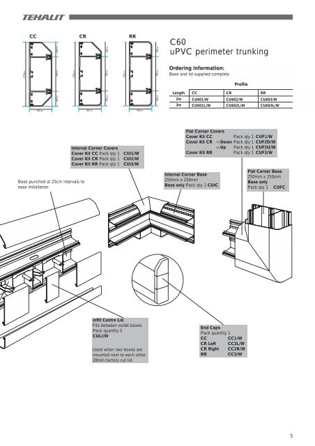 Tehalit C60 Brochure - Hager