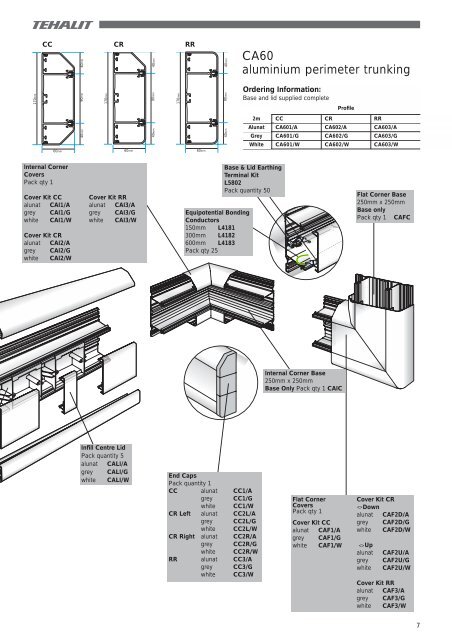 Tehalit C60 Brochure - Hager