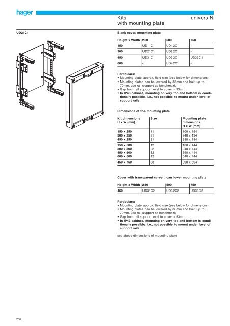 The electrician's system: univers N - Hager