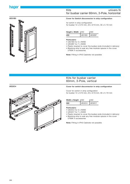 The electrician's system: univers N - Hager