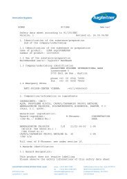 Safety data sheet according to 91/155/EEC Version: 1 Revised at ...