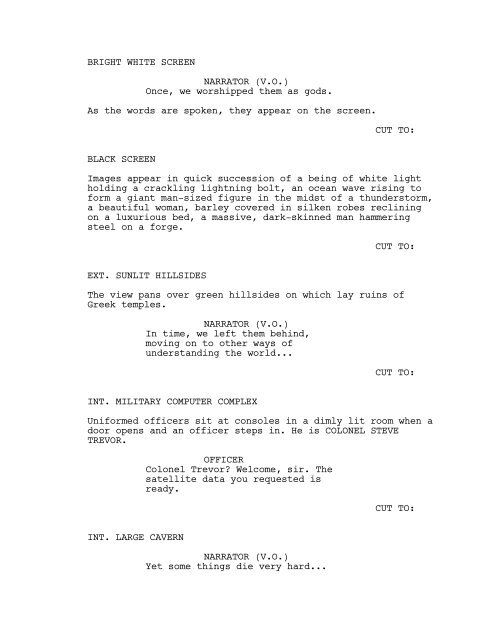 Trailer Script - Scripped