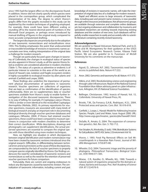the entire issue - McGill Science Undergraduate Research Journal ...