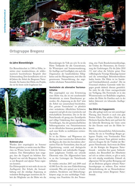 vorarl BERG FREI 2010 - 2011 - Naturfreunde Vorarlberg