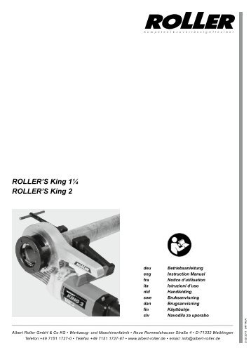 ROLLER'S King 1¼ ROLLER'S King 2 - Albert Roller