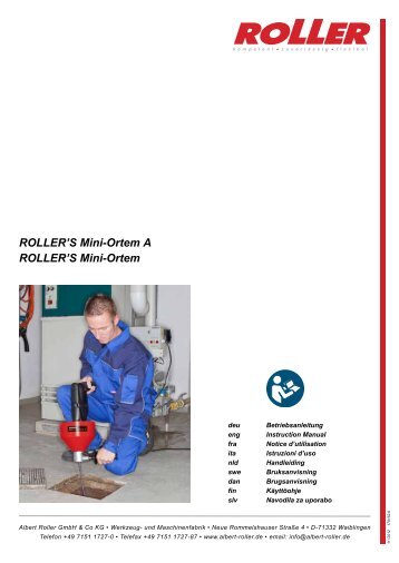 ROLLER'S Mini-Ortem A ROLLER'S Mini-Ortem - Albert Roller