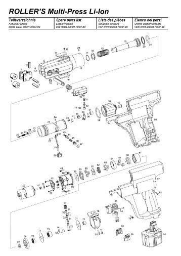 ROLLER'S Multi-Press Li-Ion - Albert Roller