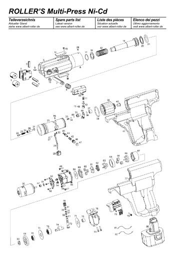 ROLLER'S Multi-Press Ni-Cd - Albert Roller