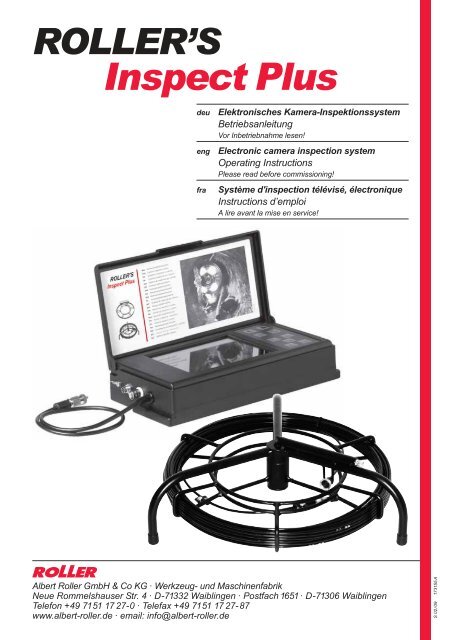 Inspect Plus - Albert Roller