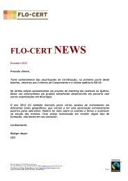 FLO-CERT NEWS - FLO-CERT GmbH