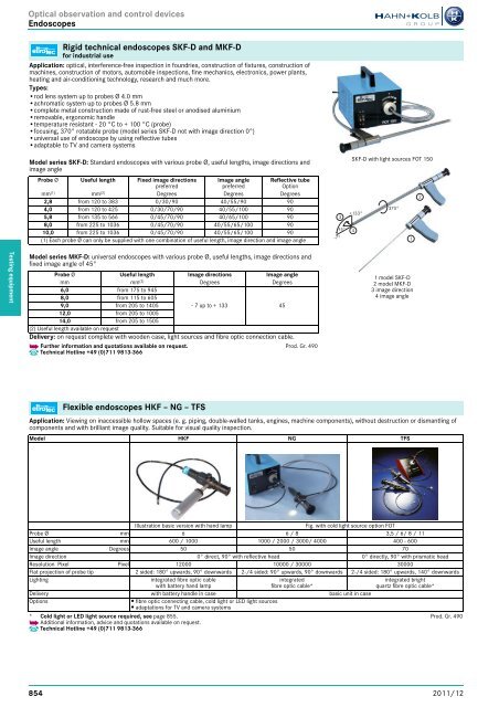 HAHN+KOLB-Toolcatalog 2011/12 – Testing equipment