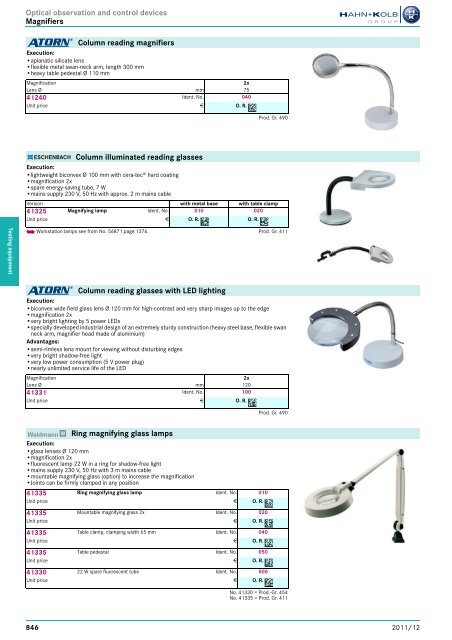 HAHN+KOLB-Toolcatalog 2011/12 – Testing equipment