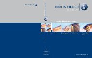 Tools · Machine Tools Tools · - HAHN+KOLB Werkzeuge GmbH
