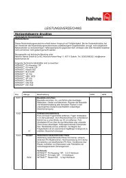 Horizontalsperre drucklos - Heinrich Hahne GmbH & Co. KG