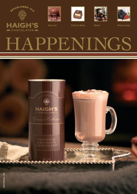 ocolate lf Saucing dding - Haigh's Chocolates