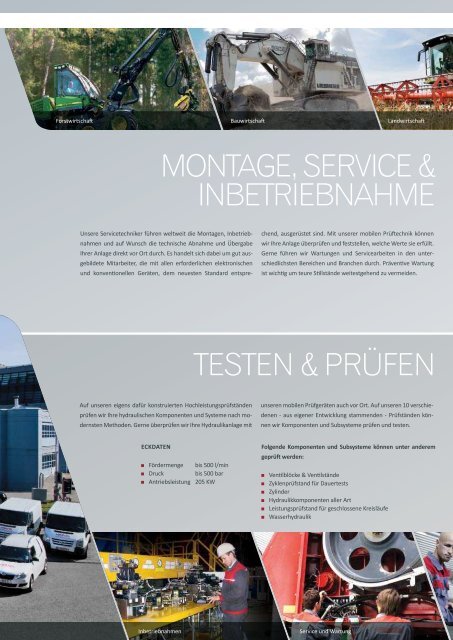 Hydraulik Service & Wartung - Hainzl