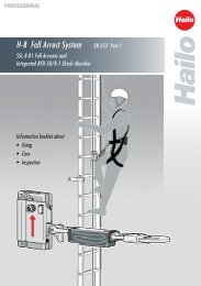 SSL-8-R1 information brochure (GB) - Hailo Professional