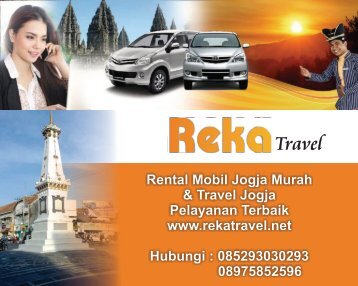 Rental Mobil Jogja Murah ,Pelayanan Terbaik,Reka Travel