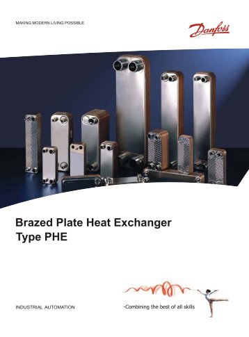 Brazed Plate Heat Exchanger Type PHE - Danfoss
