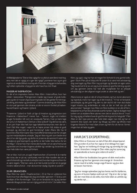 Hair ConstruCtion Kliim Coiffure JoHn stender - Hairmagazine.dk