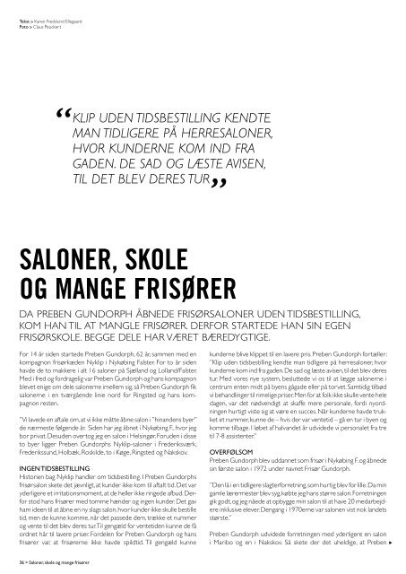 FØR STJERNEFRISØR – NU HJEMMEGÅENDE - Hairmagazine.dk