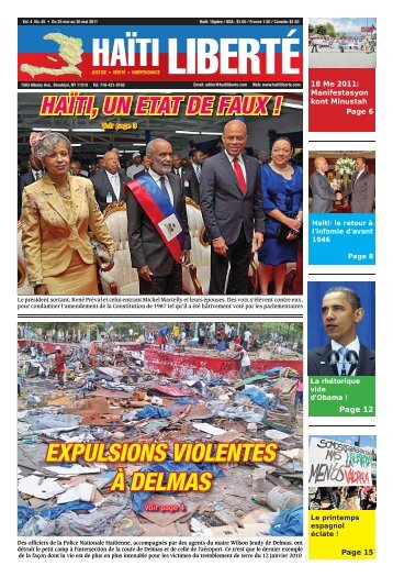 EXPULSIONS VIOLENTES À DELMAS - Haiti Liberte
