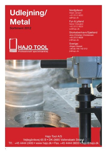 Udlejning/ Metal - HAJO TOOL A/S