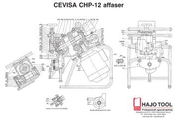 CEVISA CHP-12 affaser Reservedele - HAJO TOOL A/S