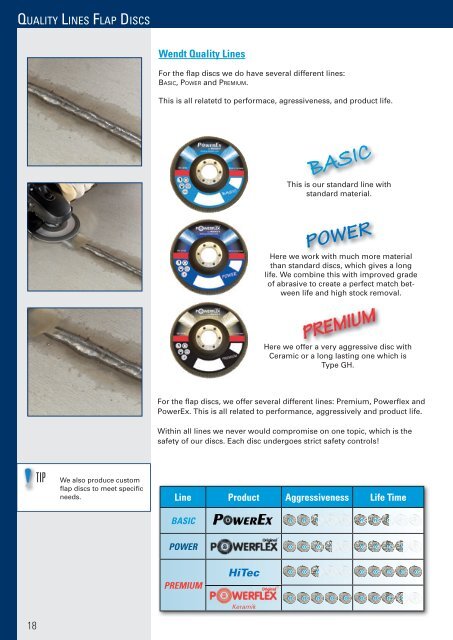 Flap Wheels - HAJO TOOL A/S