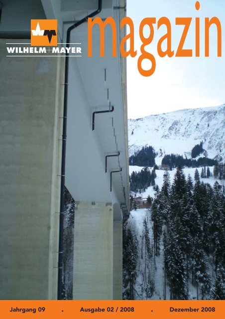 Jahrgang 09 . Ausgabe 02 / 2008 . Dezember 2008