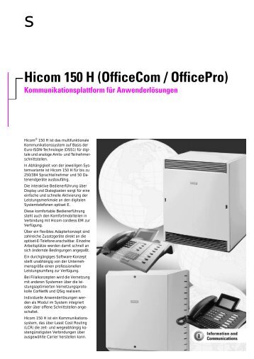 Hicom 150 H - Hakom IP communications, Inhaber Alexander Hahn