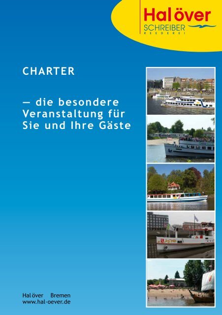 Preisliste Charter und Catering - Hal över