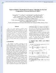 Improved Radix-3 Decimation-in-Frequency Algorithm for the Fast ...