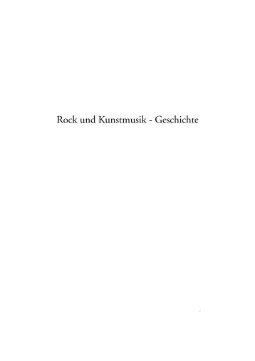 Rock und Kunstmusik - Geschichte