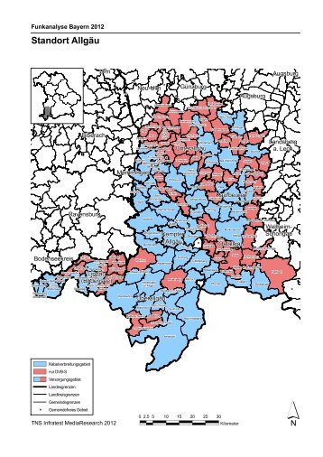 Standort Allgäu - Funkanalyse Bayern - TNS Infratest