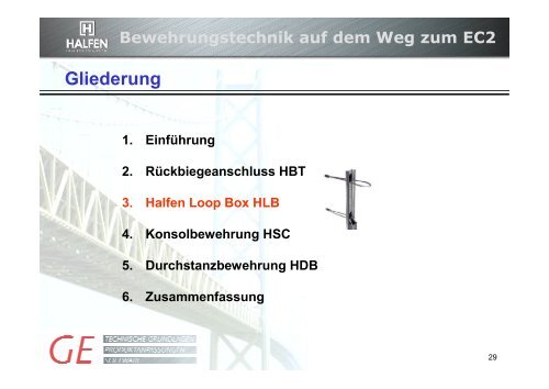 5. HALFEN Durchstanzbewehrung HDB