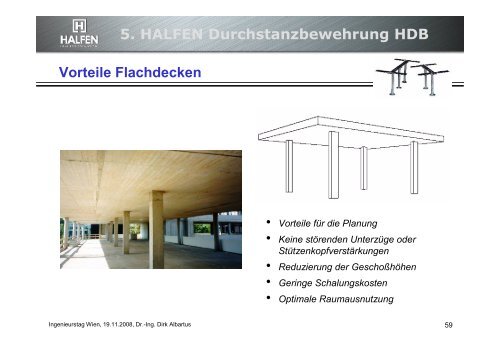 5. HALFEN Durchstanzbewehrung HDB