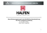 Neues Bemessungskonzept für die HALFEN Durchstanzbewehrung ...