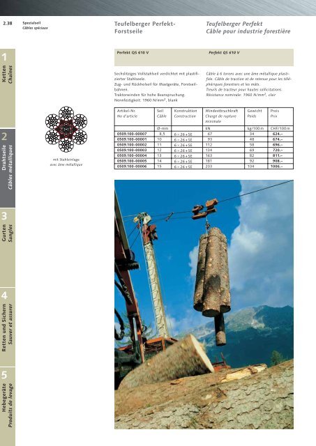 Hebemittel Drahtseile Systèmes de levage Câbles ... - Halfen